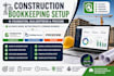 setup construction bookkeeping in foundation, buildertrend and procore