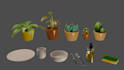 create high quality stylized 3d environment assets