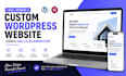 design a custom wordpress website using hello elementor