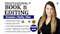 professionally edit and proofread your book to publication quality