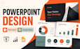 design powerpoint pitch deck, presentation and google slides