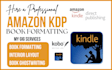 do book formatting, self help book interior design