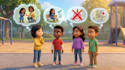 custom make an educational song and pixar style video