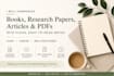 summarize research, books, pdfs, reports, articles and study notes