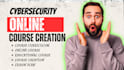 do cybersecurity online course content, course curriculum, technical document