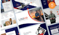 design  professional real estate business proposal, investment deck presentation