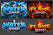 design a professional minecraft server logo or icon