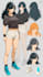draw an anime illustration, character illustration