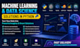 build a machine learning model and data science project in python