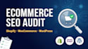 do ecommerce SEO audit for shopify, woocommerce, bigcommerce store