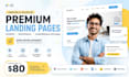 design a high converting landing page and responsive website
