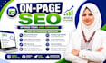 do professional on page optimization and technical website audit