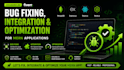do mern bug fixes, apis, integrations, features, optimization