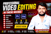 do professional youtube video editing