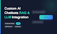build a custom ai chatbot with rag and llm integration