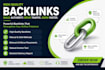 built blogging website backlinks and landing page