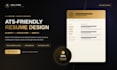 design an ats friendly professional resume