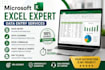 be your microsoft excel expert for data entry, formulas and dashboards
