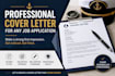 write a professional cover letter for any job application