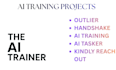 do handshake and outlier ai training