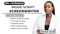 write movie script, screenwriting, feature film script, screenplay, tv script