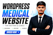 build a professional medical wordpress website for doctors and clinics