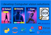 do computer vision, ocr, image processing, yolo, python