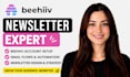 setup beehiiv newsletter beehiiv landing page beehiiv website email automation