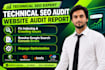 do a technical SEO audit, website audit report, fix onpage optimization