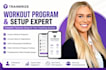 setup tainerize workout program trainerize workout plan trainerize system