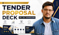design tender presentation, rfp proposal deck, bid deck and business slides