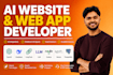 develop ai website, ai app, ai saas and custom full stack solutions