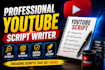 write engaging youtube video scripts