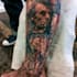 custom a watercolor tattoo design