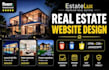 design a modern responsive real estate website using HTML CSS javascript