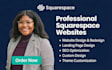 build squarespace website design squarespace redesign squarespace development