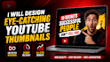 design custom youtube thumbnails for any niche