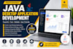 develop a custom java desktop application with database integration