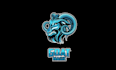 design twitch streaming fantasy card game logo