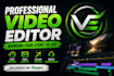 do video editing and create content