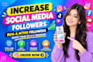 do increase social media followers