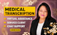 provide medical virtual assistant services
