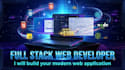 create a responsive website with frontend and backend
