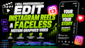 do instagram, tiktok viral reels video editing