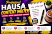 write engaging hausa articles, blog posts, and website content