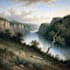 create landscape oil painting art
