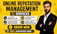 push negative link with ORM online reputation management services reverse SEO