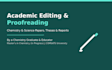 edit and proofread your research paper and assignment