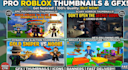 design viral roblox thumbnail and high quality roblox gfx
