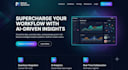 developing a landing page of websites